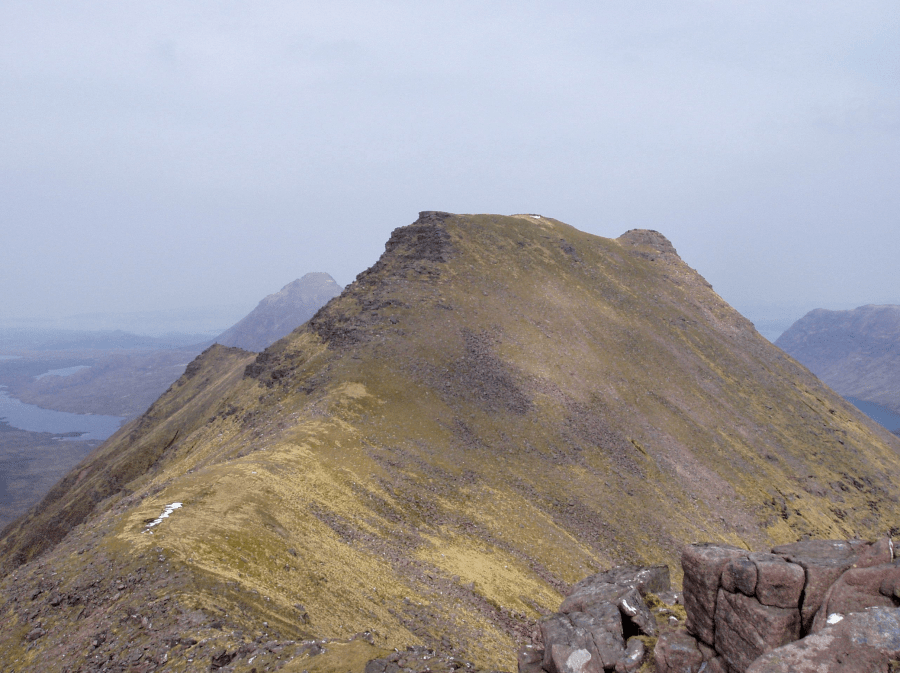 Stuc Loch na Cabhaig from Beinn Dearg.