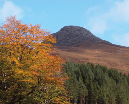 autumn walks 1 The Pap of Glencoe.