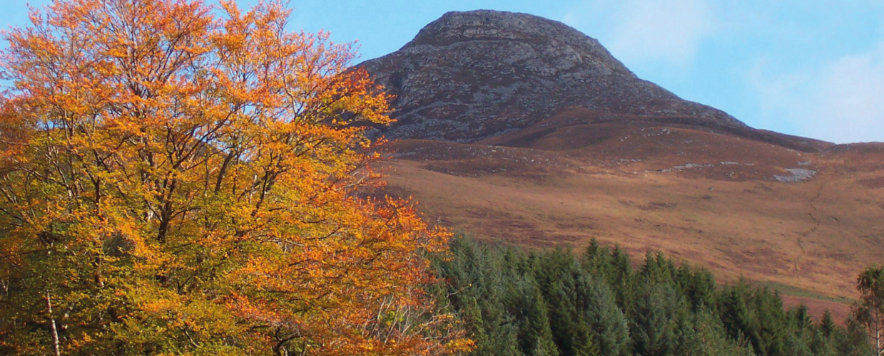 autumn walks 1 The Pap of Glencoe.