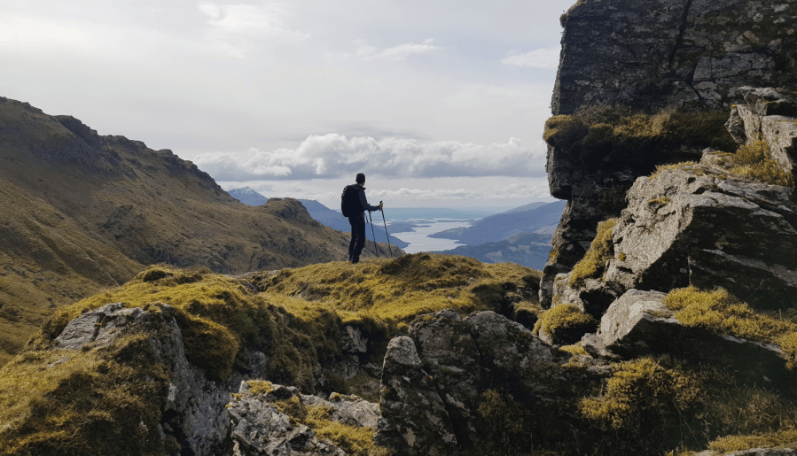 3. Views from the ascent of Ben Vorlich.