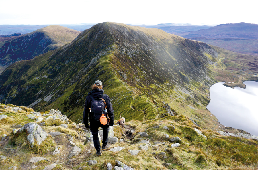 Heading towards Pen yr Helgi Du