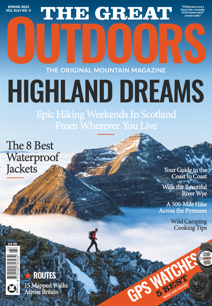 Spring 2023 cover - Scotland hiking weekends