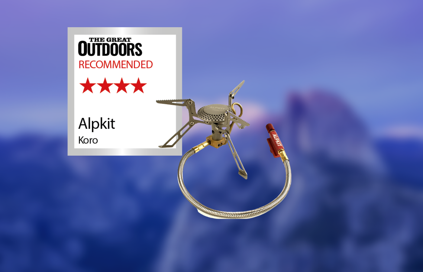 Alpkit Koro camping stove