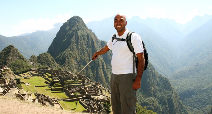 Amar up Mount Machu Picchu