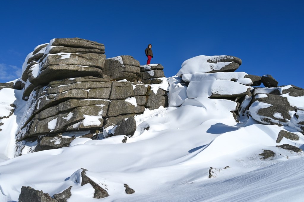 Dartmoor Tor in the snow_Tim Gent