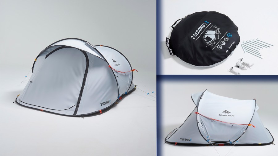 best pop up tents: Quechua 2 Person Blackout Pop Up Tent