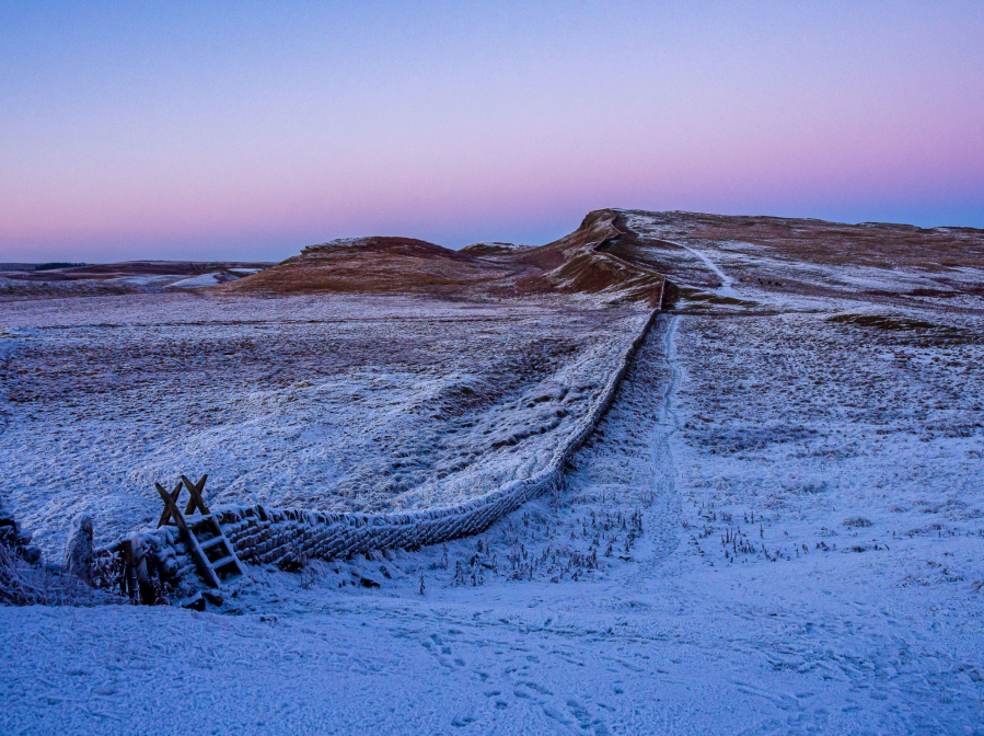 hadrian's wall 7 - Waypoint 7 - Path junction between King's Hill and Sewingshields Crags - PC141232.jpg