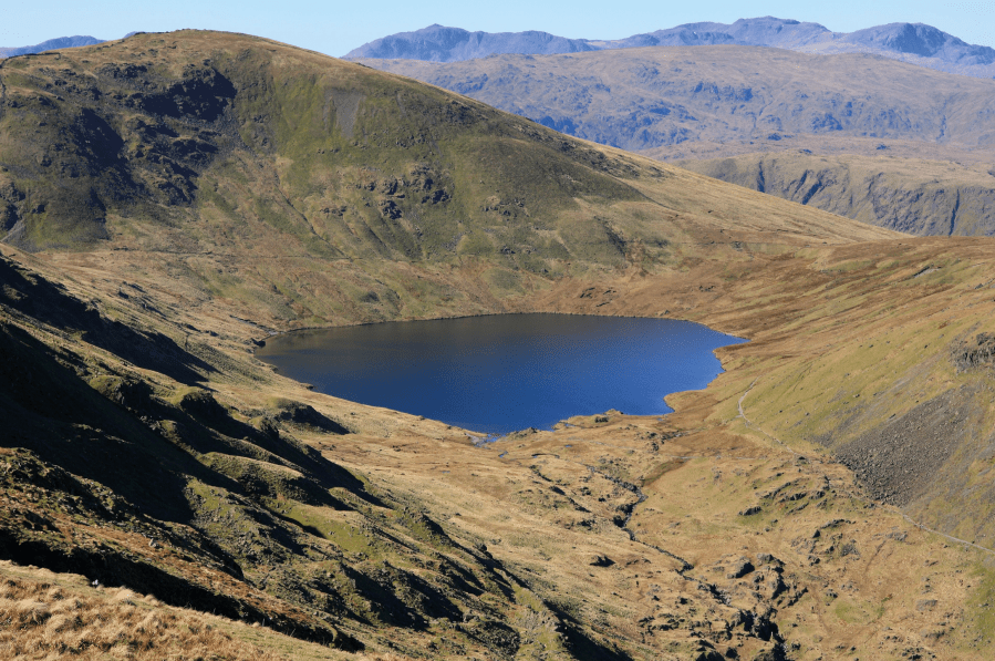 Coast to Coast - Looking down on Grisedale Tarn from Deepdale Hause_VCROW.jpg