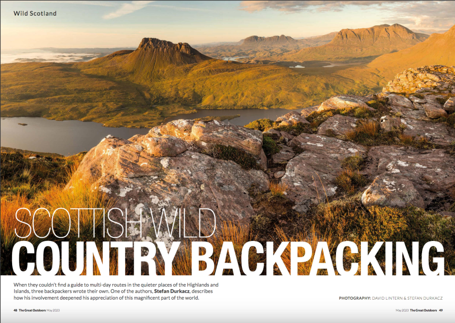 Scottish Wild country backpacking_TGO May 23