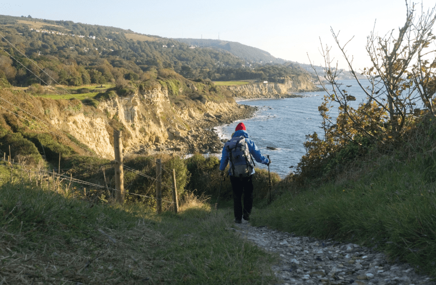 Isle of Wight 09 Greensand cliffs: Woody Point to Ventnor.jpg