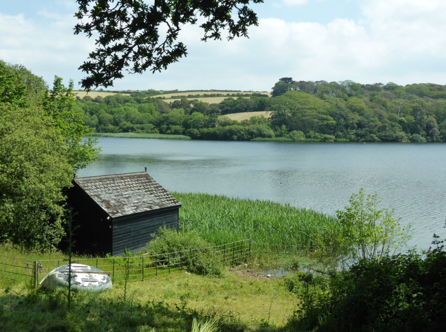 View over The Loe from nr Helston Lodge.JPG