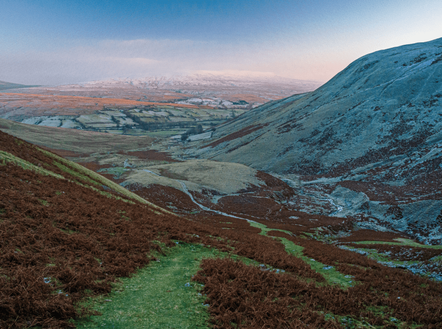 The Calf round 8 - Baugh Fell from Cautley Holme Beck - PC130963.jpg