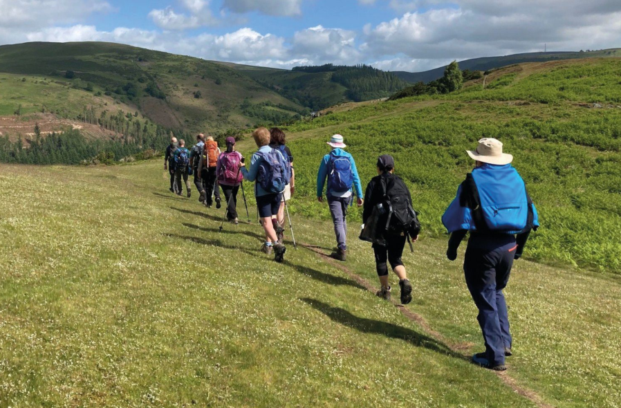 outdoor events - Wrexham Walking Festival Moel y Faen 2022_credit Marian Morris.jpg