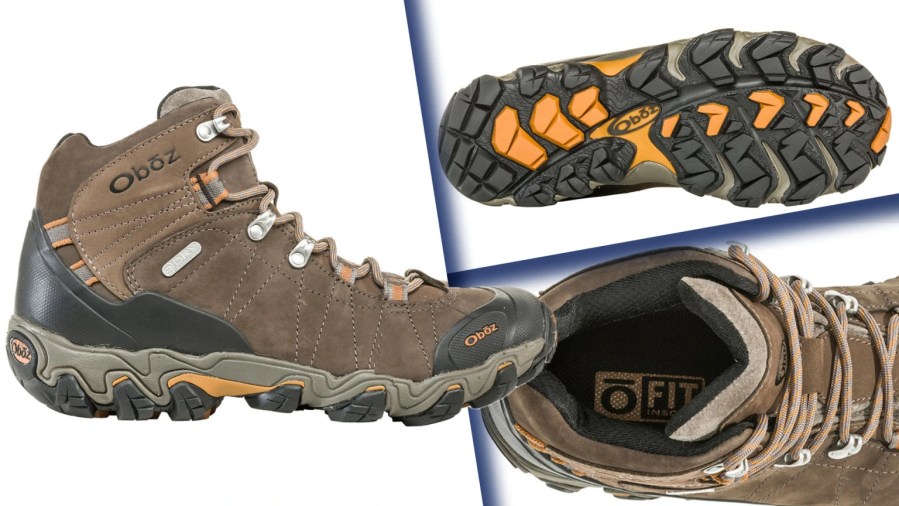 best hiking boots Oboz Bridger Mid B Dry