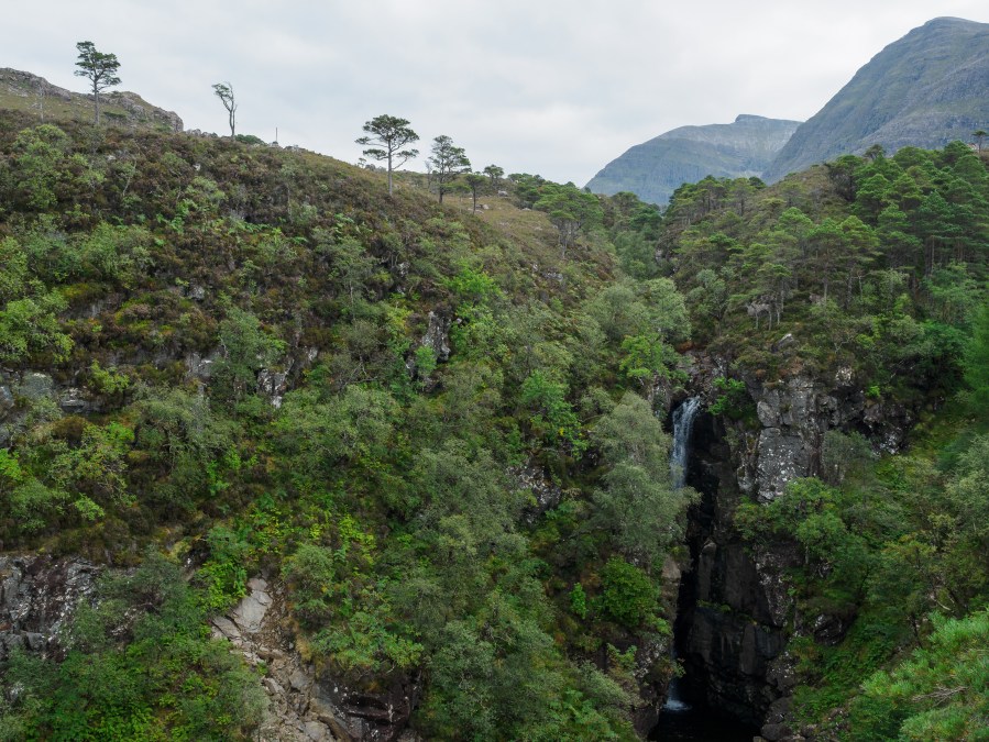 Beinn Damh 1 The Glac na Gainmhich gorge