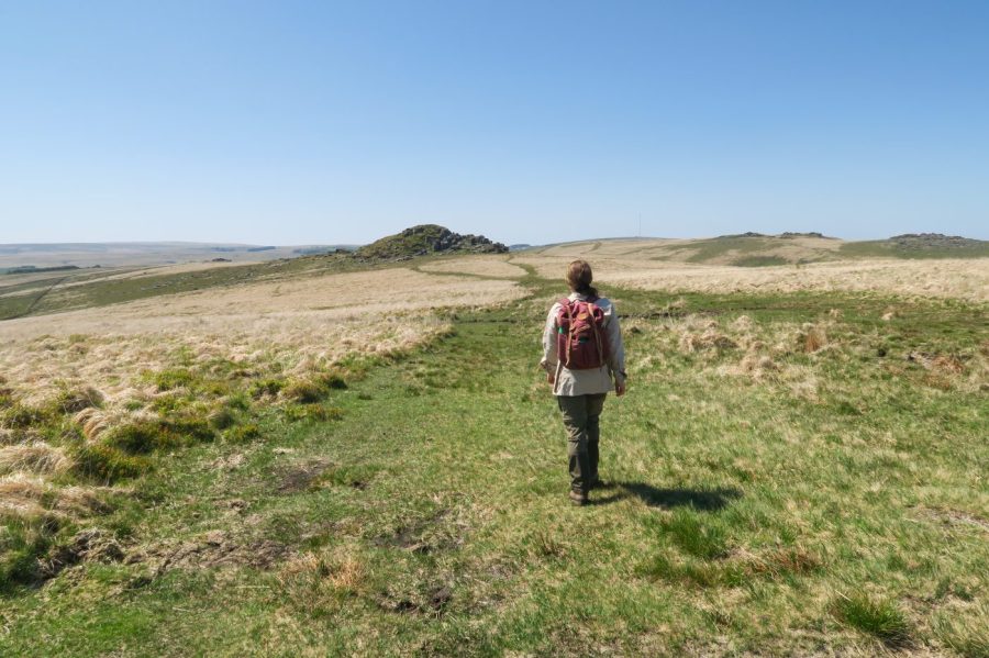 wistmans woods 12. Approaching Longaford Tor. - Tim Gent