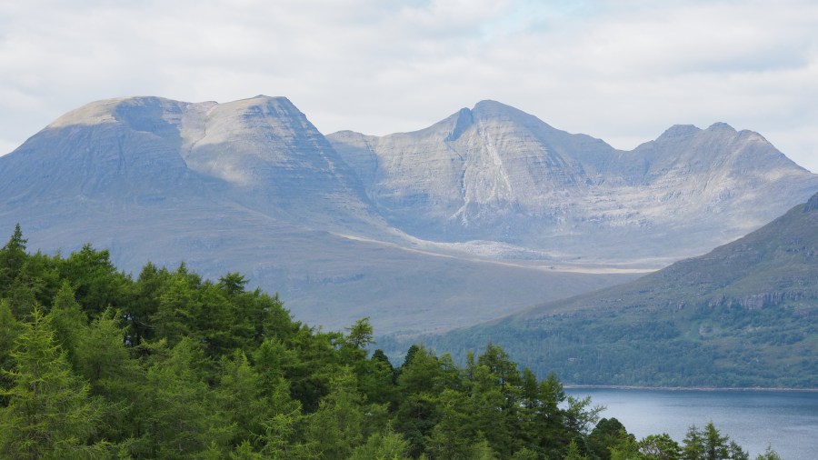 Beinn Damh - 3 Looking to Beinn Alligin