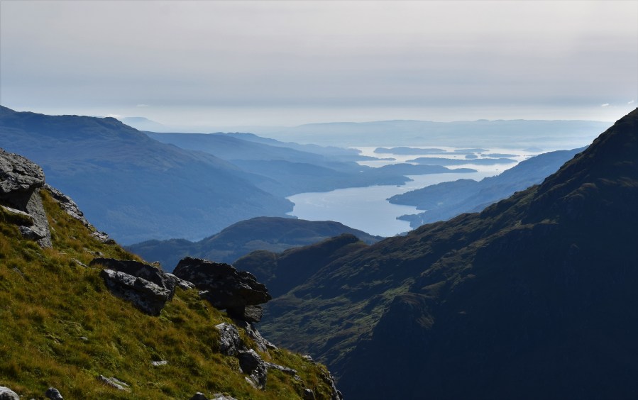 Look back at Loch Lomond from Ben Vane.Credit: James Forrest