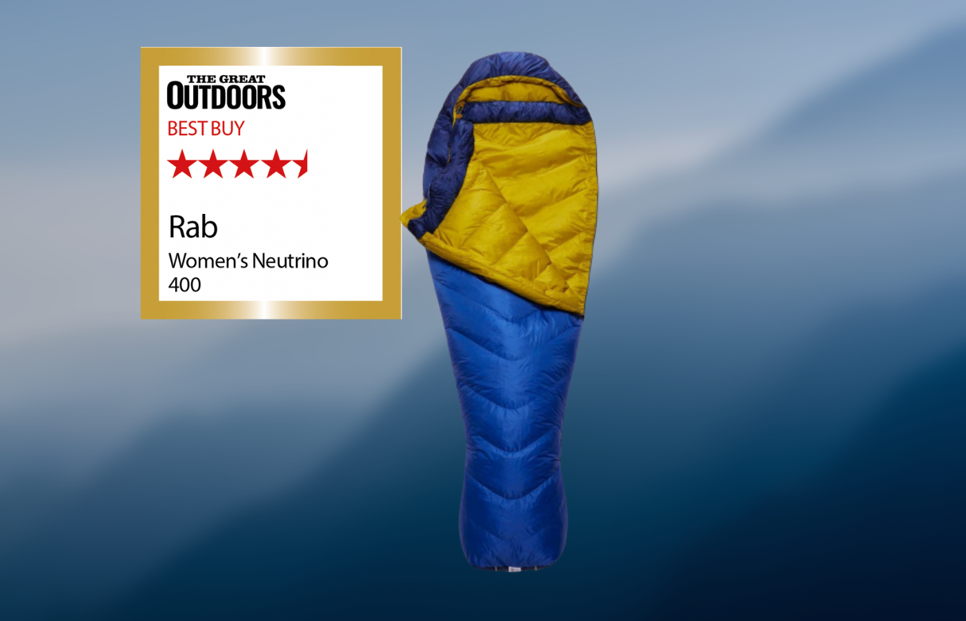RAB 400 sleeping bag review and rating