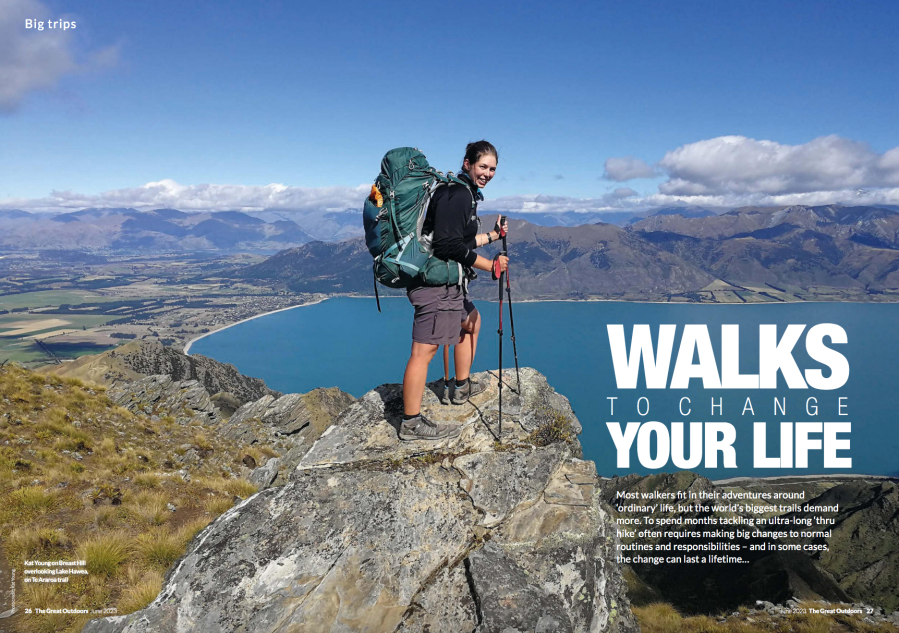 life-changing walks in the june 2023 issue of The Great Outdoors