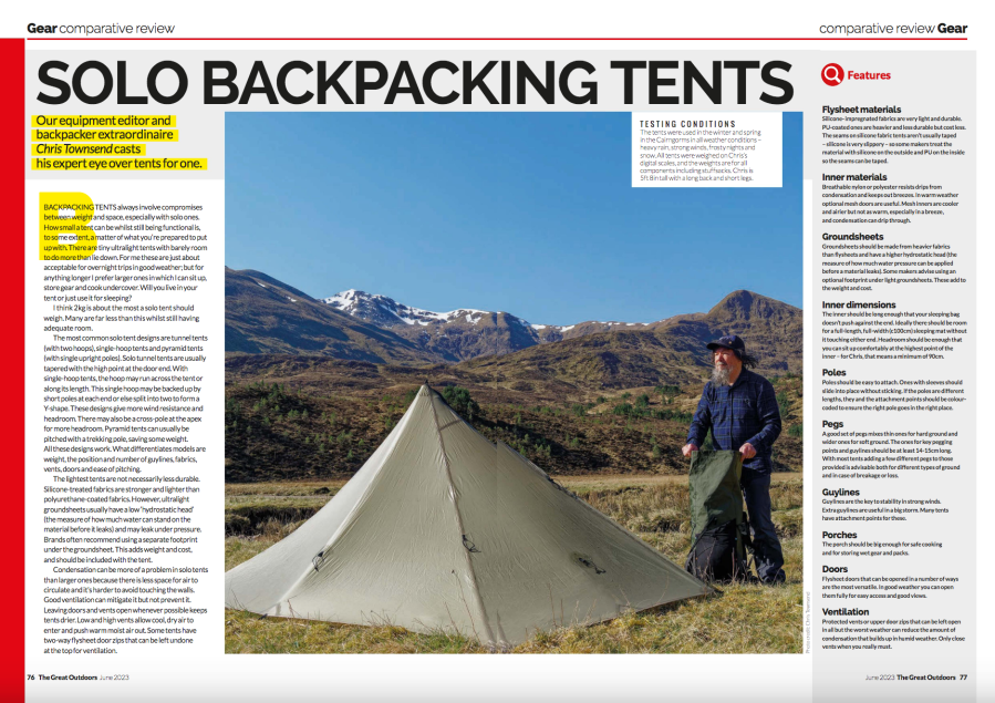 solo backpacking tents for life-changing walks