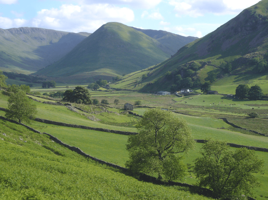 Martindale-The Nab with Ramps Gill & Bannerdale either side.jpg