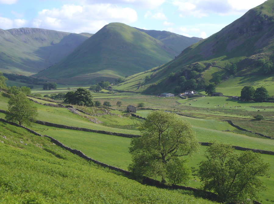 Martindale-The Nab with Ramps Gill & Bannerdale either side.jpg