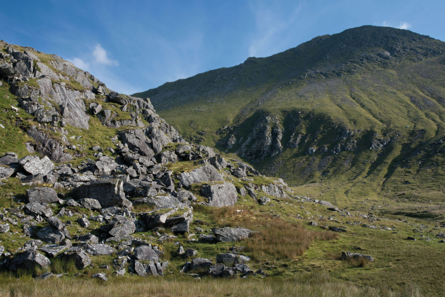 Wild Walk Cwm Caseg Backpacking - Yr Elen from Carreg y Gath (6 of 11).jpg