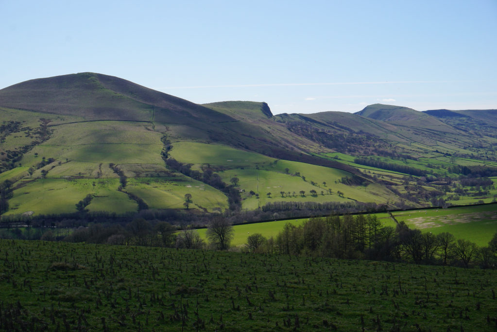 06 Paragliders above off Mam Tor and The Great Ridge in cloud shadow .jpg