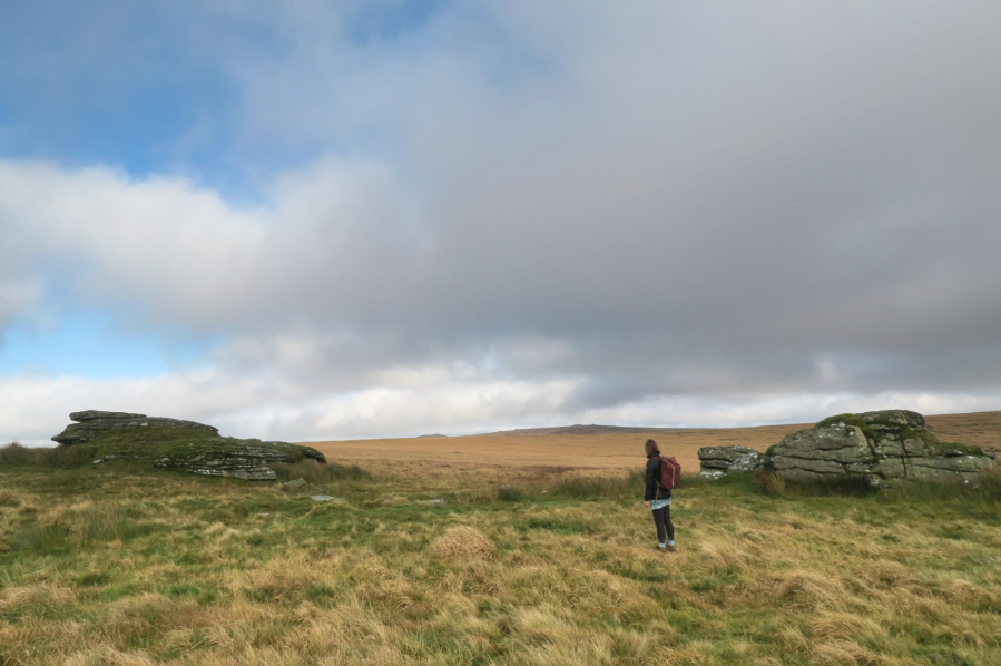 Bleak House 7 Hunt Tor, lookig out to Yes Tor and High Willhays - Tim Gent.jpg