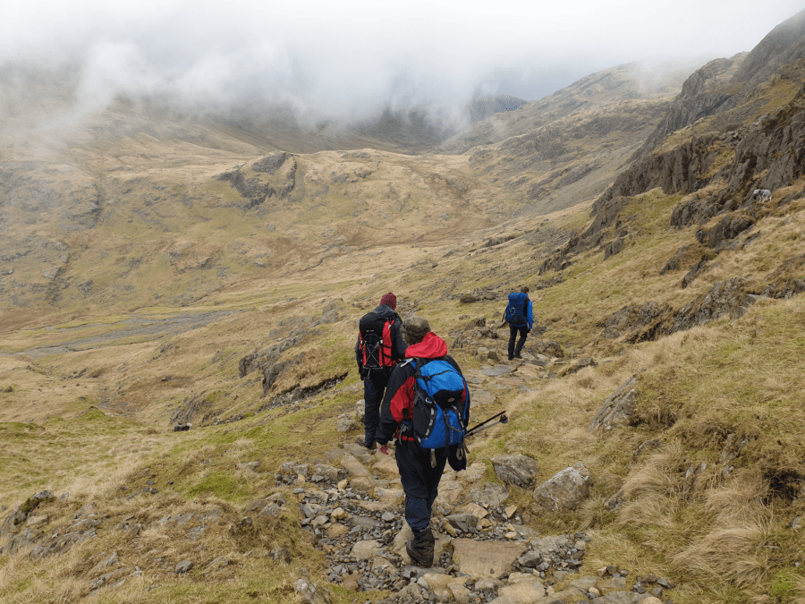 Scafell Pike Esk Haus 7 Start of the Corridor Route.jpg