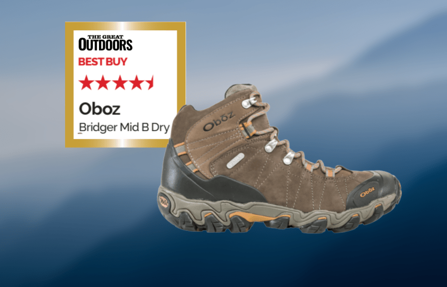 Oboz Bridger Mid B Dry is one of the best walking boots for men