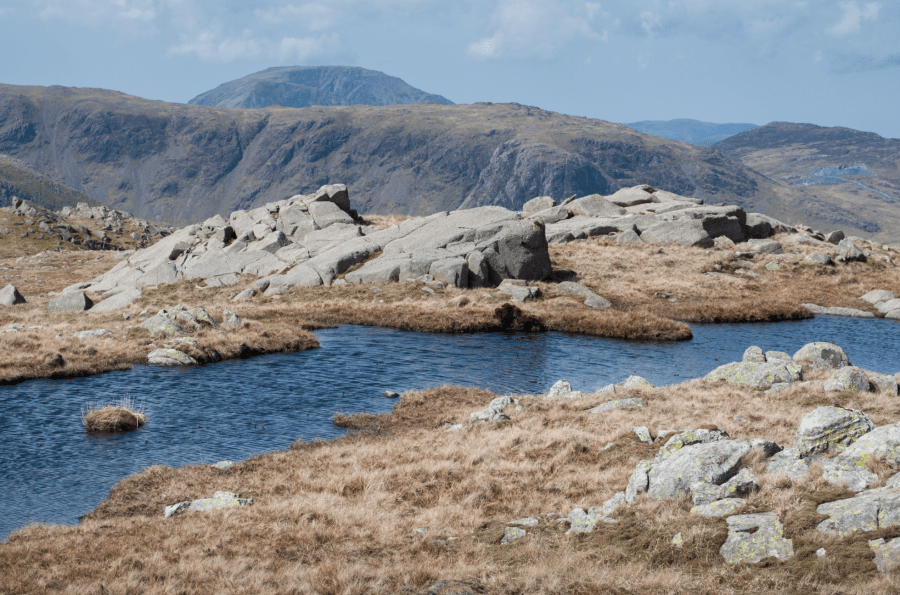 Unnamed tarn on Combe Head.