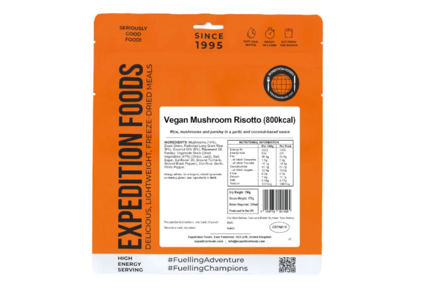 Expedition Foods Vegan Mushroom Risotto review