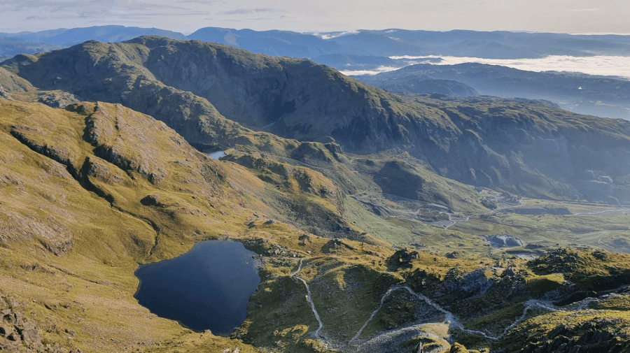 Looking down to the Low Water zigzags from Coniston Old Man.jpg