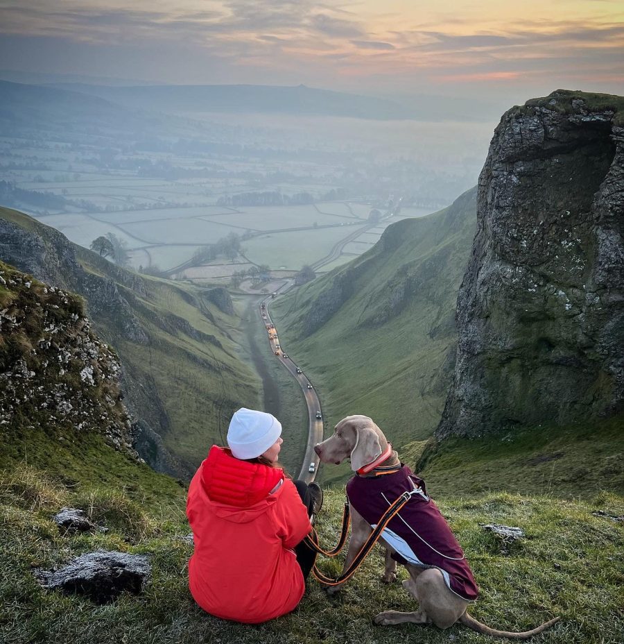 Livestock grazes on many of the beauty spots around Castleton - such as Winnats Pass - so dogs must be kept on lead. Credit: Francesca Donovan