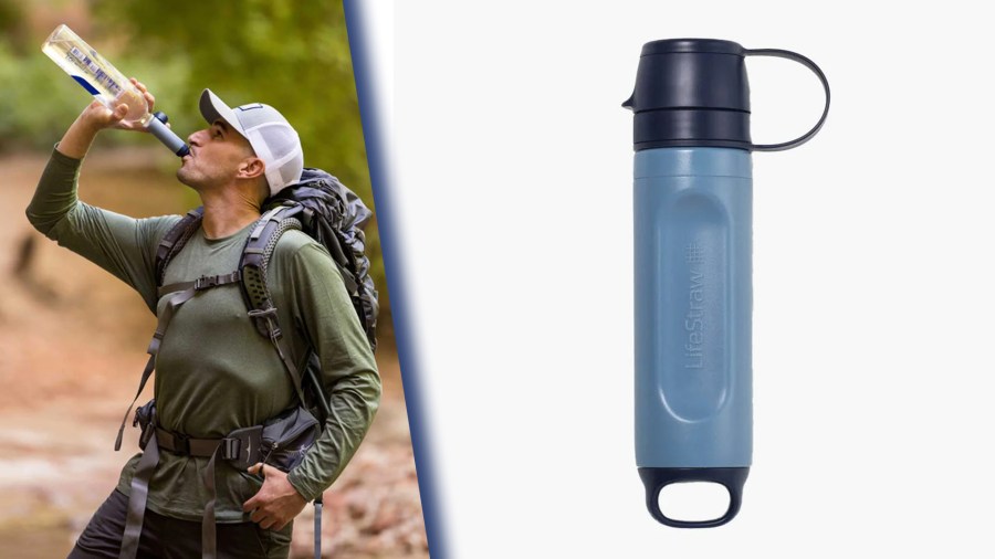 best backpacking water filters: Lifestraw Peak