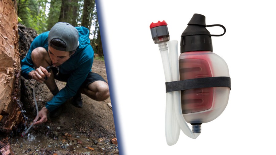 best backpacking water filters: MSR Trailshot