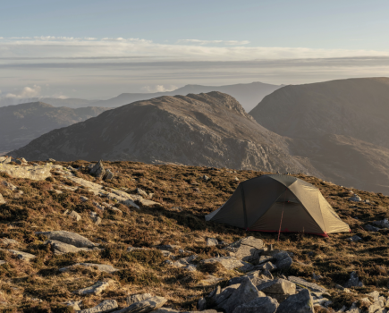 Wild camping for beginners in the Rhinogydd on the Cambrian Way where you should leave no trace