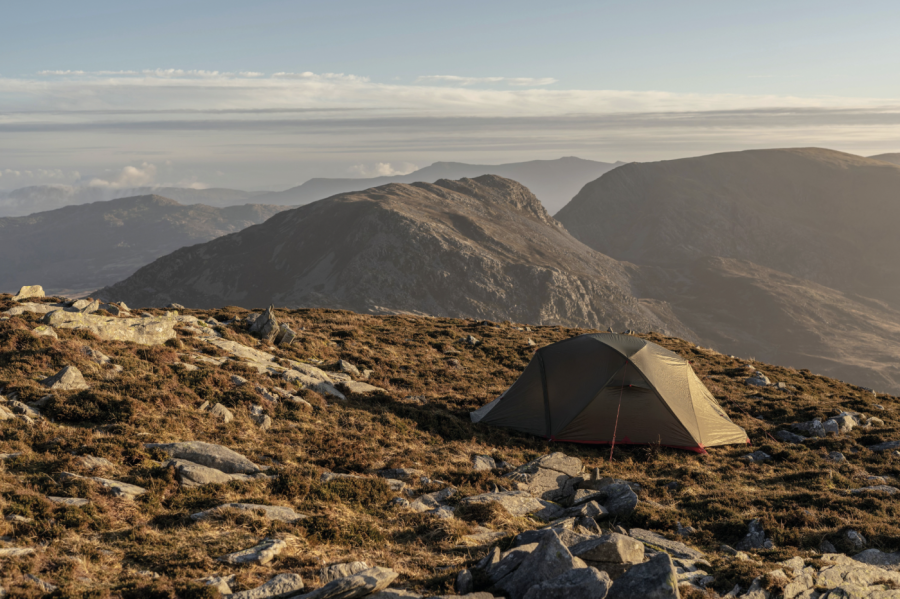 Wild camping for beginners in the Rhinogydd on the Cambrian Way where you should leave no trace