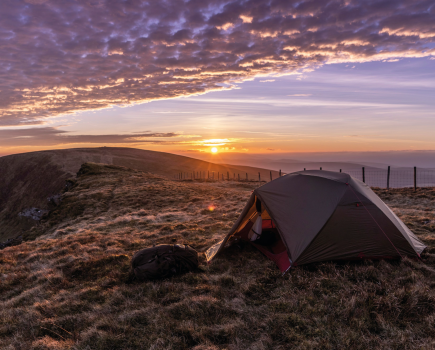 Wild camping is a must on the Cambrian Way, one of the best long-distance trails in the UK.