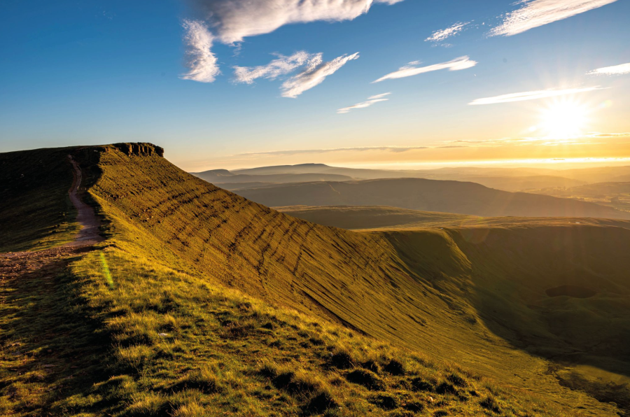 pen y fan on the cambrian way