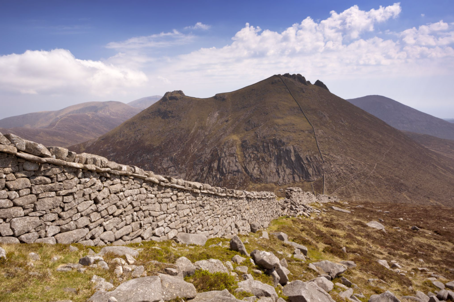 The Mourne Wall. Credit: Shutterstock