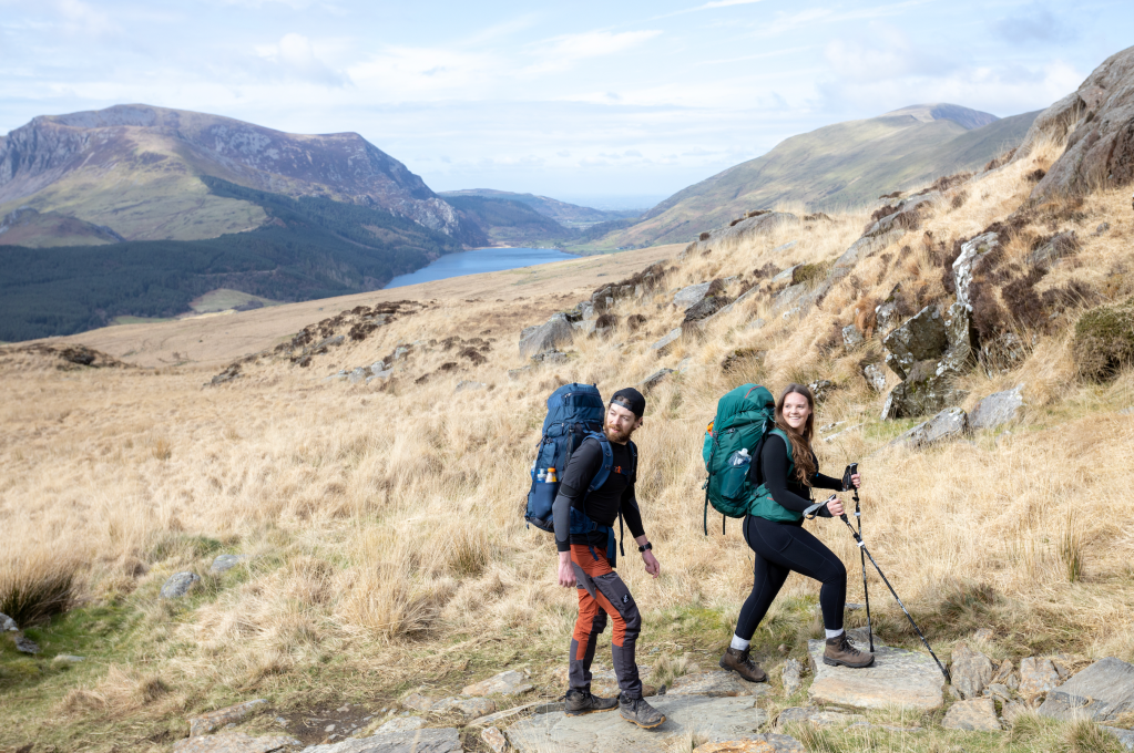 Snowdon Girdle - Walking the Rhyd-Ddu to Yr Wyddfa from Beddgelert. Credit: Benjamin Cannon