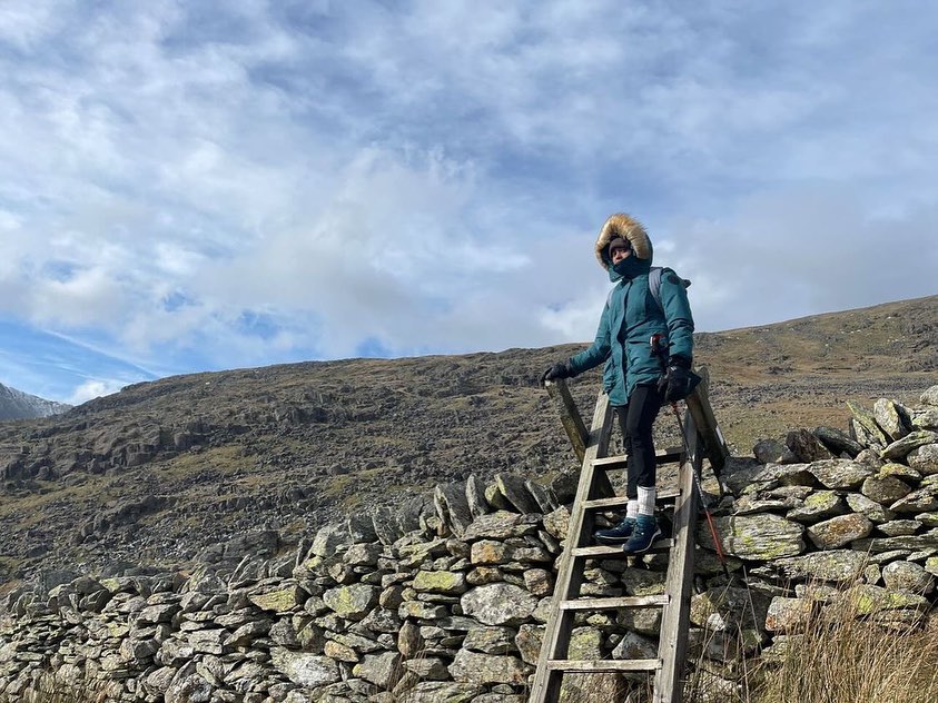 Kwesia in the Carneddau. Credit: City Girl in Nature.