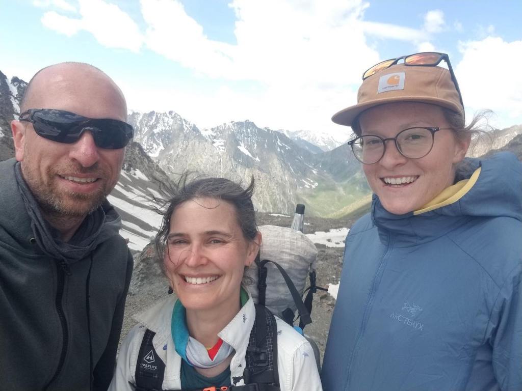 Bucket list treks - On the Ak-Suu traverse. Credit: Bryony Retter