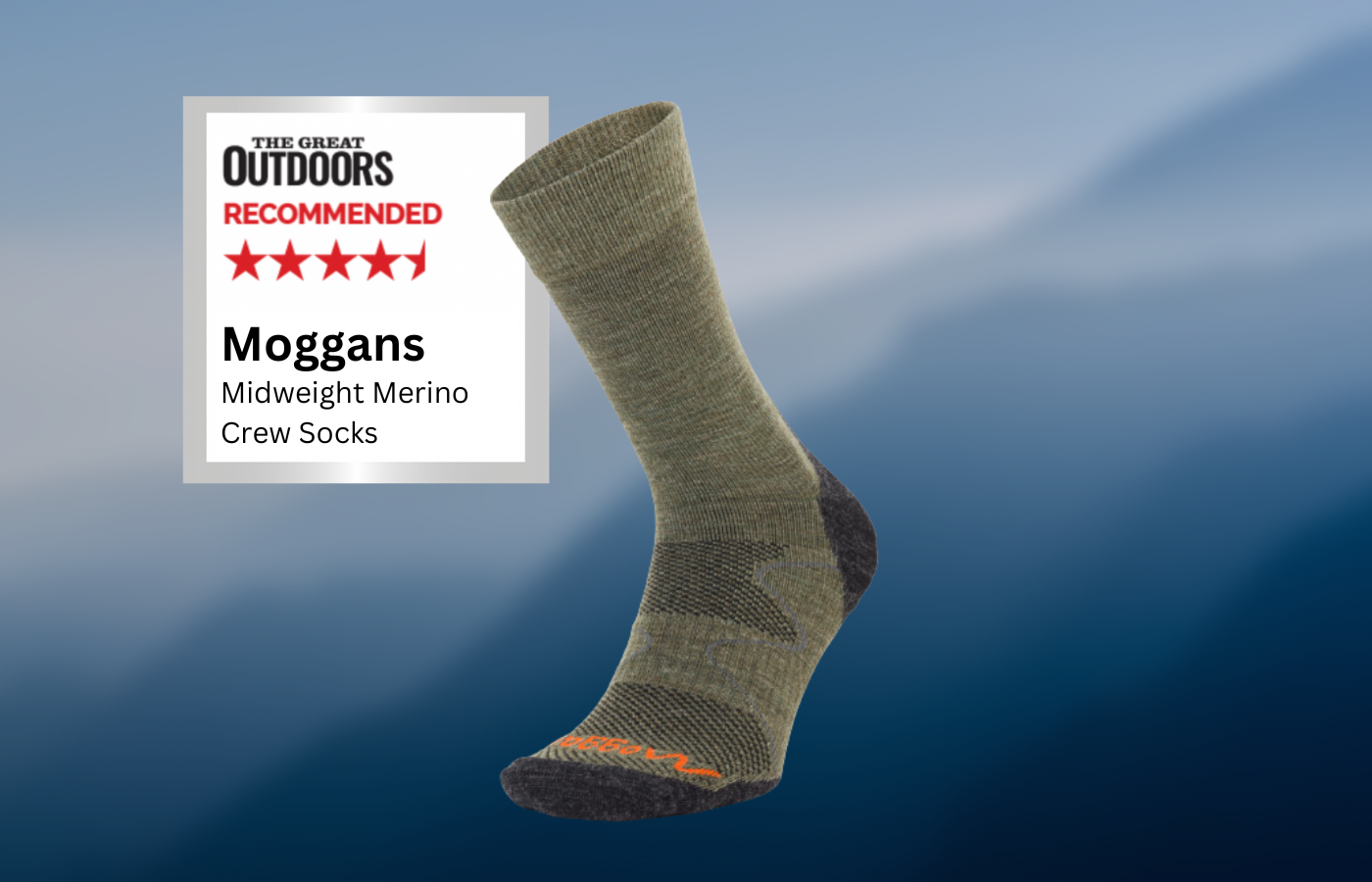 Stravaiger Merino Midweight Hiking Socks UK - Made in Scotland