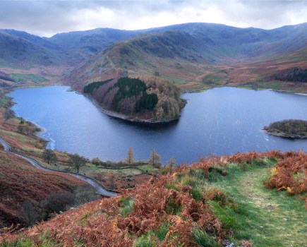 Haweswater and Mardale Head from the corpse road. Credit: Vivienne Crow