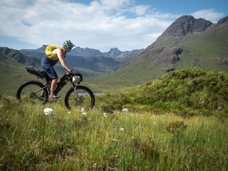 bikepacking on Skye - credit: Huw Oliver and Annie Lloyd Evans