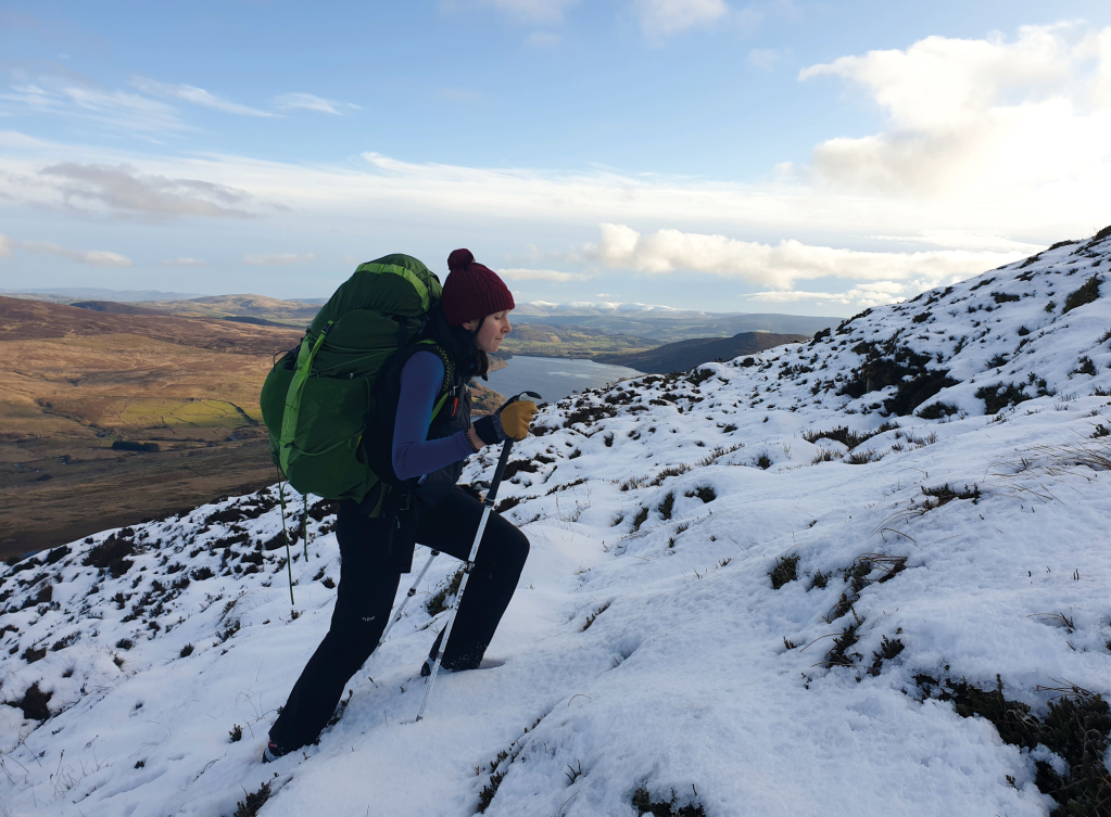 A steep wintry ascent of the northern ridge of Arenig Fach (4).jpg